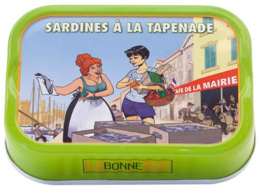 Sardines à la tapenade