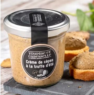Crème de cèpes à la truffe d'été