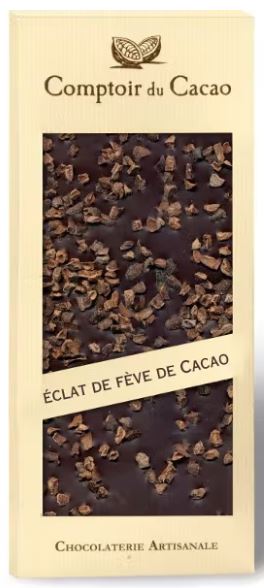 Tablette Fèves de cacao noir