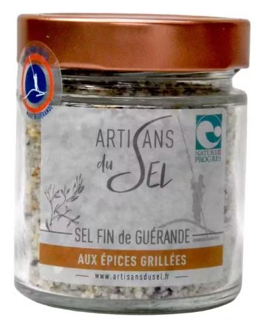 Sel fin de Guérande aux épices grillées