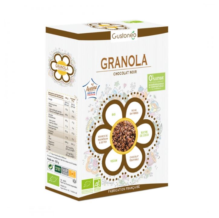 Granola Chocolat Noir Bio