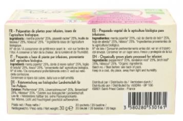 Infusion minceur BIO 20 sachets – Image 2