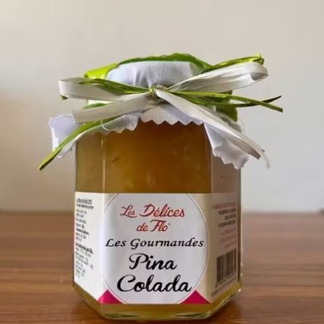 Confiture Pina Colada / Ananas Coco Rhum 280 g