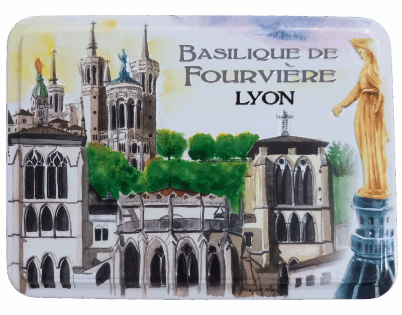 Boite métal LYON (Fourvière)